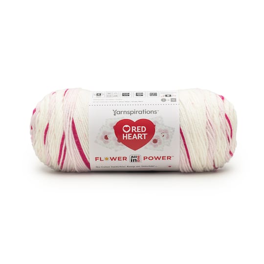 3 Pack Red Heart® All In One Flower Power™ Yarn